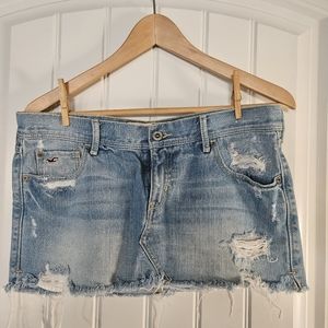 HOLLISTER Jean Mini skirt, Size 7